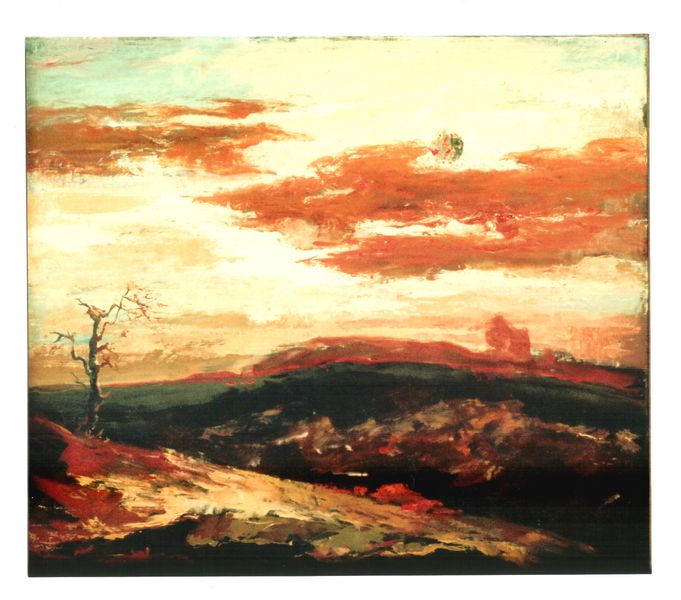 «Виснажена земля». 1999. Полотно, олія